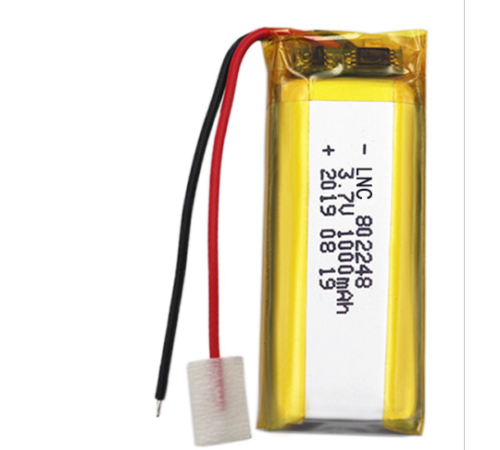 Hot Sale Polymer Lithium Battery 802248 1000mAh 3.7V Lithium Polymer Battery Cell