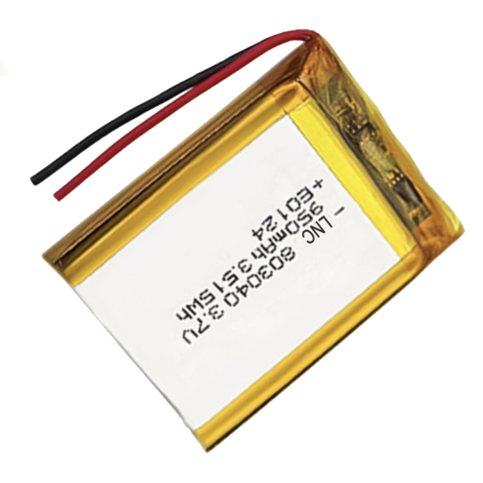 Small 3.7V 950mah 1000mAh Lipo battery Lithium polymer battery 803040