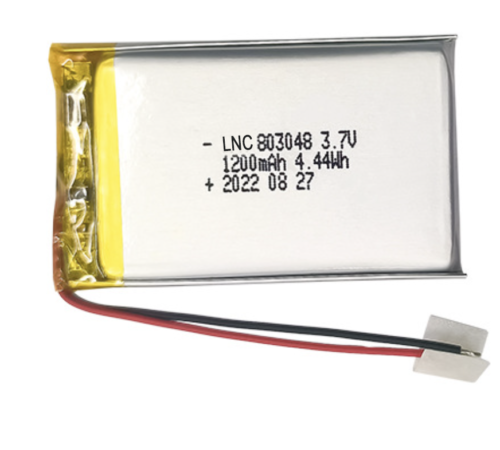 Factory Customized 3.7V li polymer battery 803048 1200mah lithium polymer battery for toys robots baby monitors