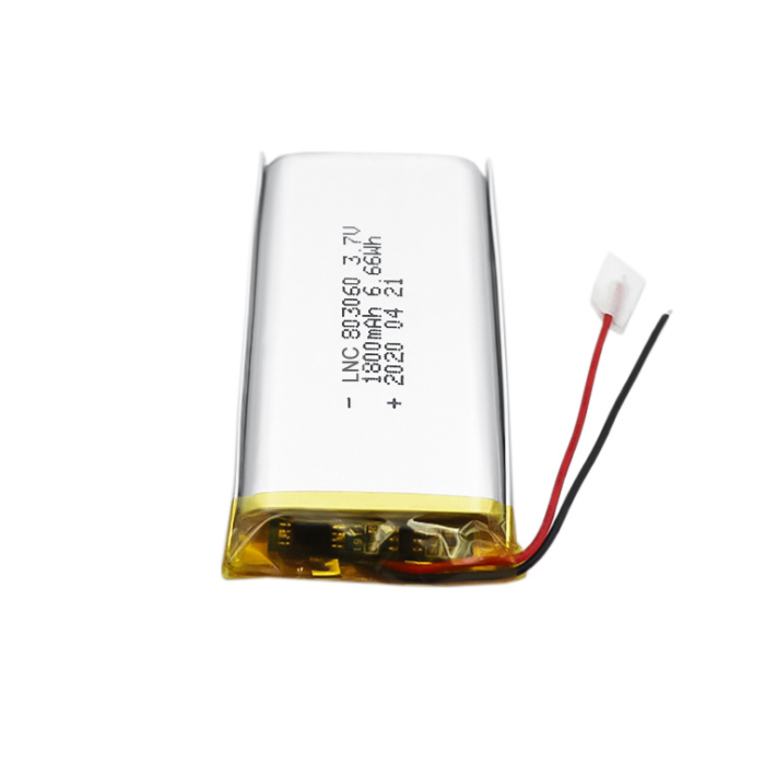 Rechargeable 803060 3.7V 1800mah 6.66Wh lithium polymer battery for digital devices