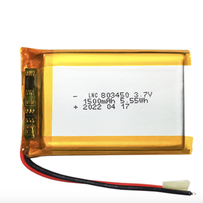 LiPo 3.7 V 1500mAh Batteries LP803450 Li-ion Battery OEM