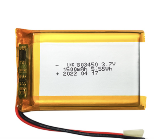 LiPo 3.7 V 1500mAh Batteries LP803450 Li-ion Battery OEM