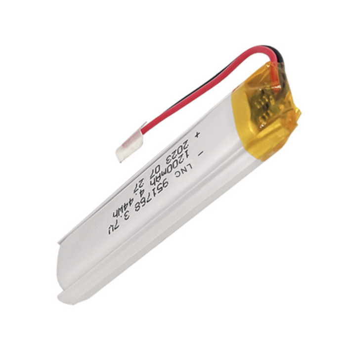 Oem/Odm Support 951768 3.7V Pouch Lipo Cells 1200Mah Rechargeable Lithium Polymer Microphone Battery