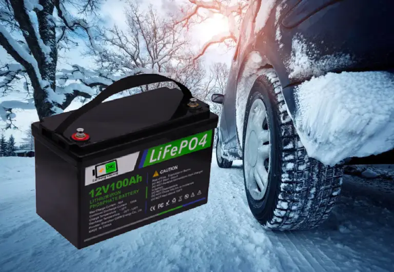 LNC lifepo4 battery in cold
