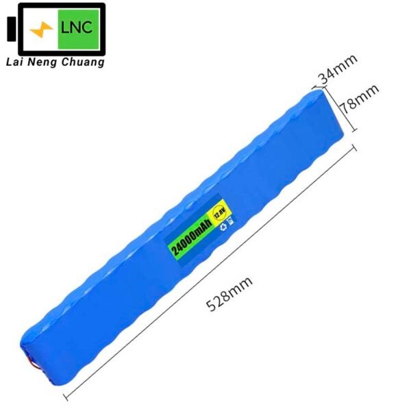 32700 type 4S4P 12.8V 24Ah LiFePO4 high-performance lithium-ion battery pack.