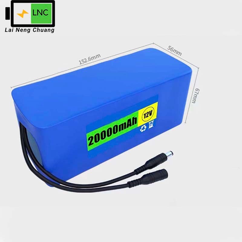 12V 20Ah 3S8P 18650 Li-ion battery for large energy storage.