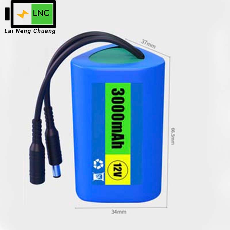 12V 3.0Ah 3S1P 18650 Tri-Angle Li-ion battery for enhanced energy performance.