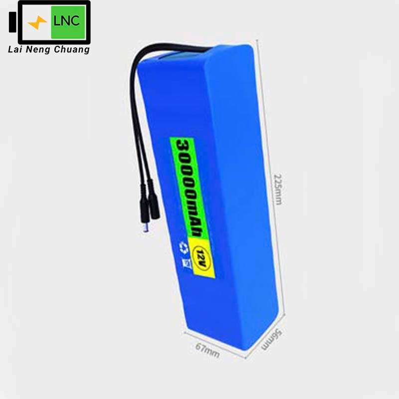 12V 30Ah 3S10P 18650 Li-ion battery for extensive power storage.