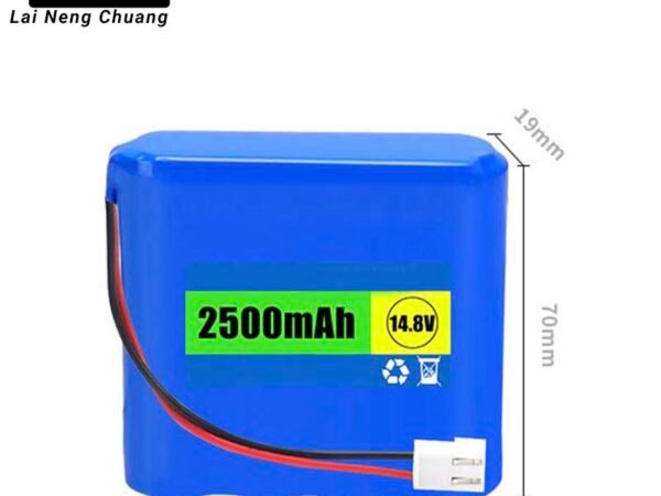 14.8V 2.5Ah 18650 Li-ion Battery Pack Rechargeable with Protection Circuit
