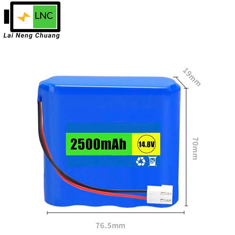 14.8V 2.5Ah 18650 Li-ion Battery Pack Rechargeable with Protection Circuit