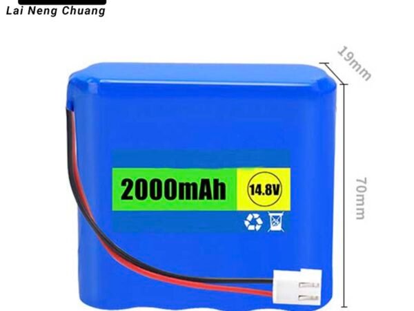 14.8V 2Ah 4S1P 18650 Li-ion Battery Pack with BMS for Electronics