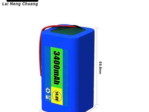 14.8V 3.4Ah 4S1P 18650 Li-ion Rechargeable Battery Pack for Electronics