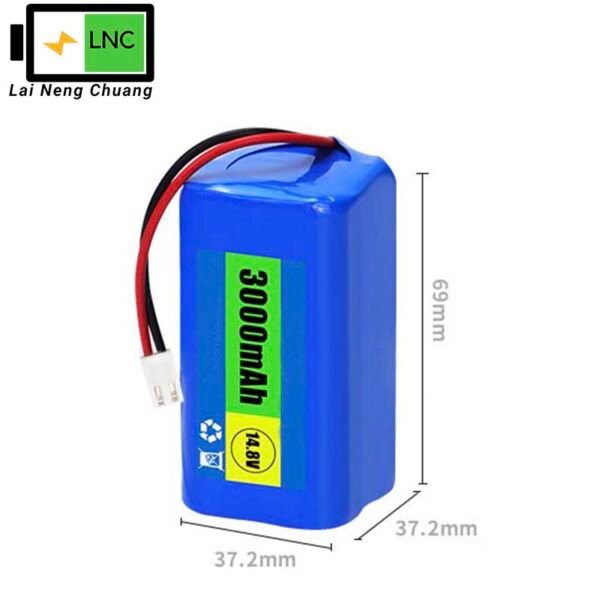 14.8V 3Ah 4S1P 18650 Li-ion Rechargeable Battery