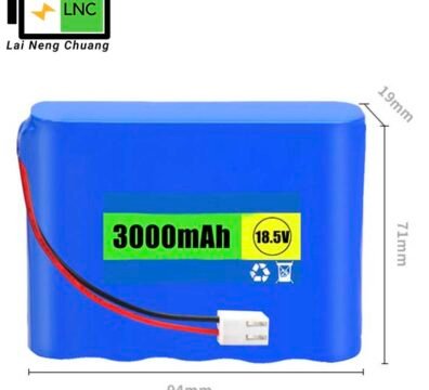 Custom 18.5V 3Ah 5S1P 18650 Li-ion battery pack for reliable power solutions