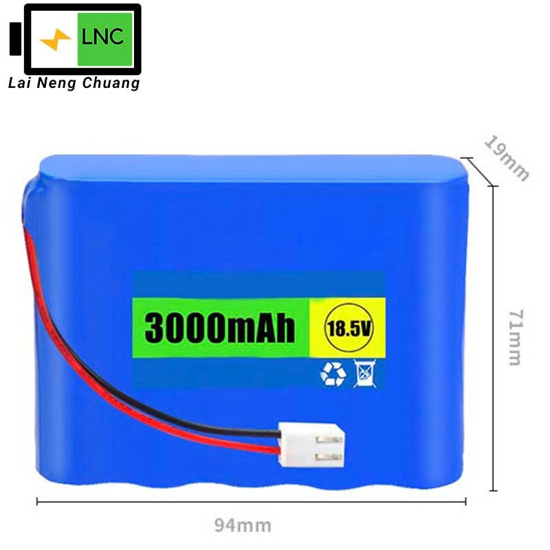 Custom 18.5V 3Ah 5S1P 18650 Li-ion battery pack for reliable power solutions