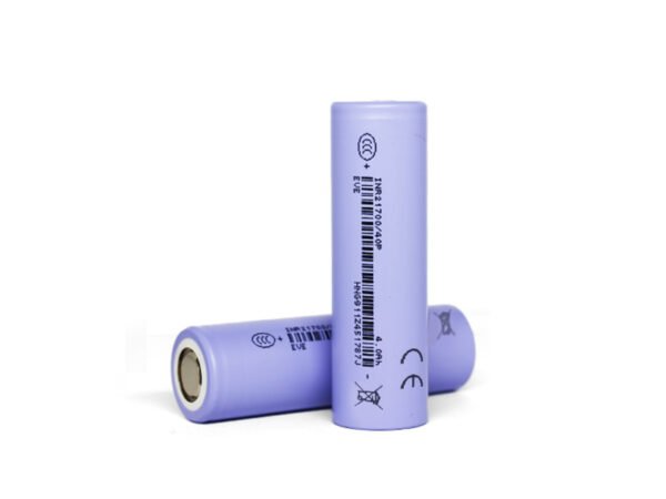 21700 4Ah 50A NCM lithium-ion cell side and terminals