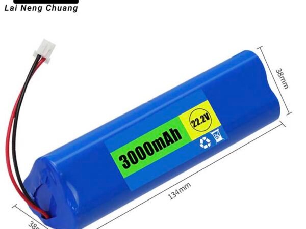 High performance 22.2V 3Ah 6S1P 18650 tri-angle Li-ion battery pack