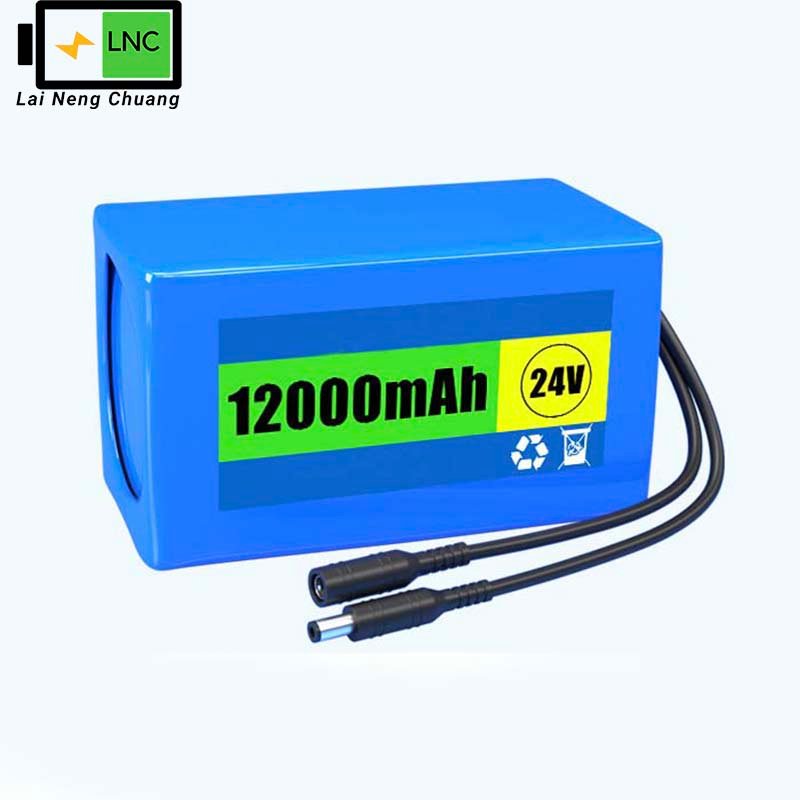 24V 12Ah 6S4P 18650 Li-ion battery for large-scale energy storage.