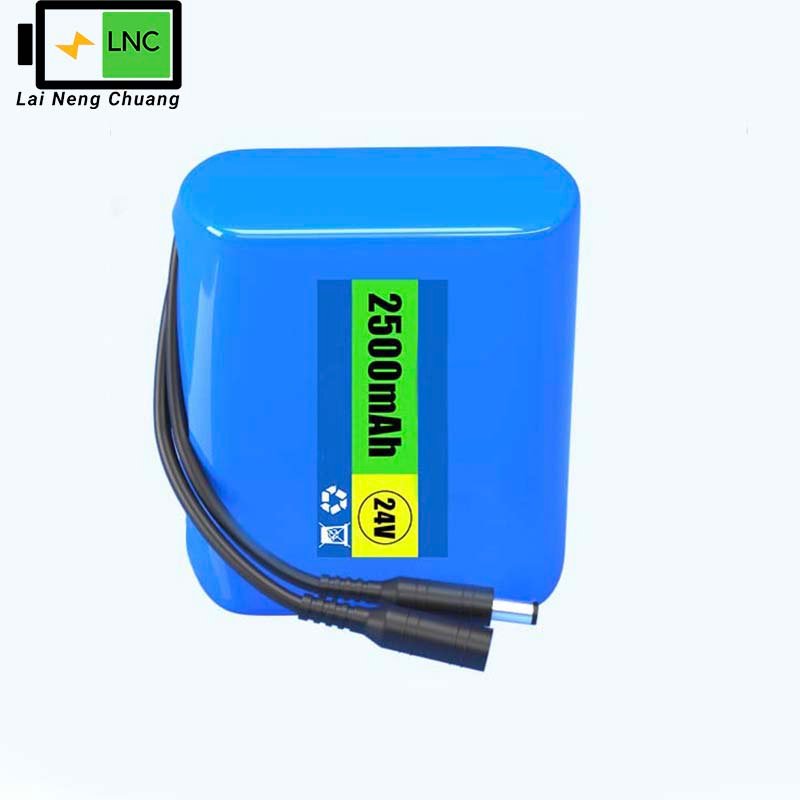 24V 2.5Ah 6S1P 18650 Li-ion battery for versatile applications.