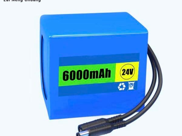 24V 6.0Ah 6S2P 18650 Li-ion battery for high-demand applications.