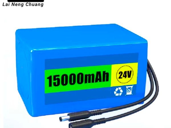 24V 15Ah 6S5P 18650 Li-ion battery pack high capacity rechargeable power solution