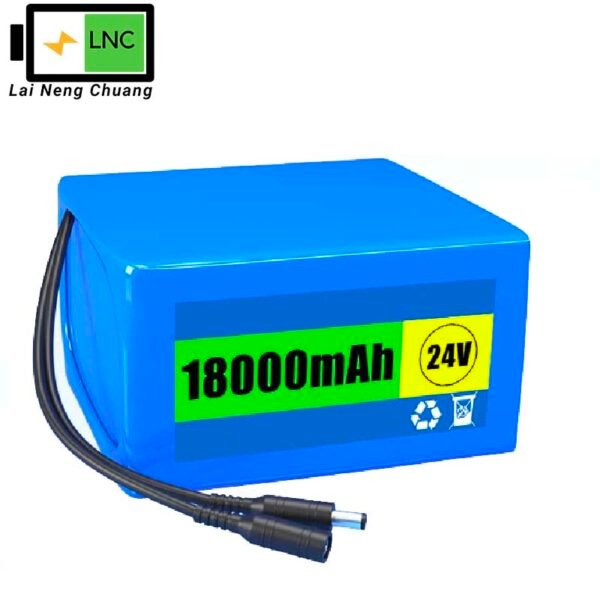 Reliable 24V 18Ah 6S6P 18650 Li-ion battery pack for extended runtime applications