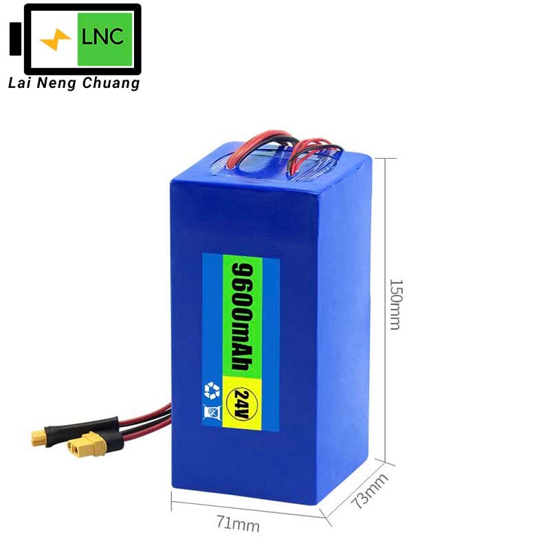 24V 9.6Ah 7S3P 18650 Li-ion battery pack for AGV high performance and long life