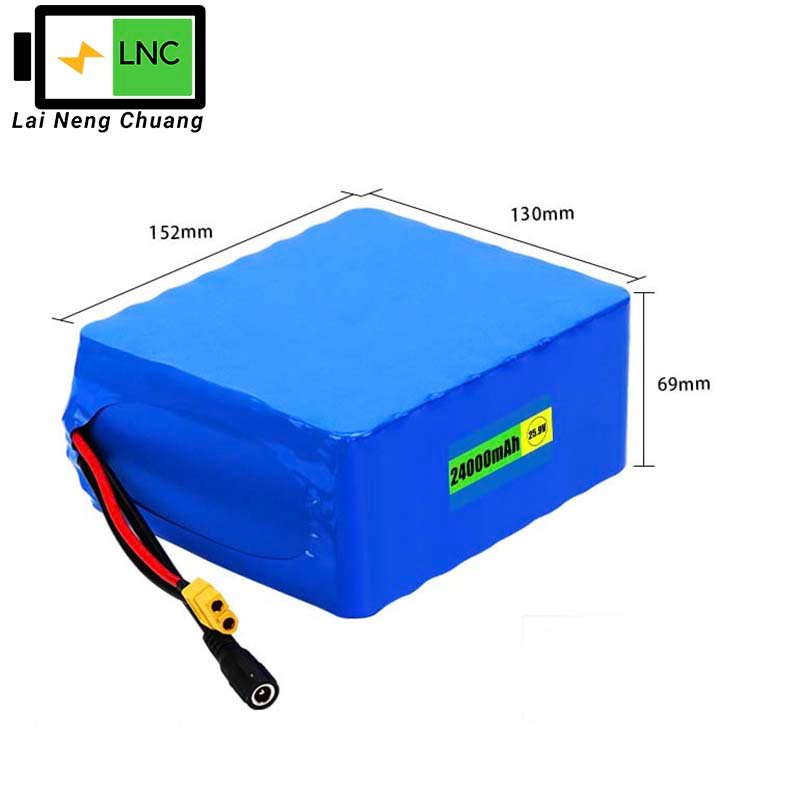 High-performance 25.9V 24Ah 7S8P 18650 Li-ion battery for tools, AGVs, and electronic