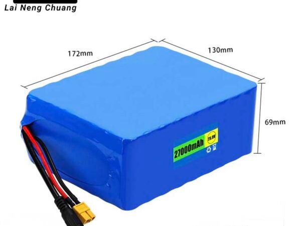 25.9V 27Ah 7S9P 18650 Li-ion battery pack high capacity rechargeable battery