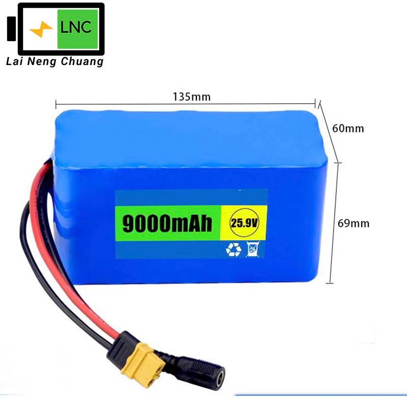 Reliable 25.9V 9Ah 7S3P 18650 Li-ion battery pack for long-lasting power