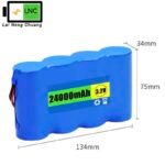 3.2V 24Ah 1S4P 32700 LFP battery pack with high capacity and long cycle life