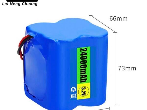 3.2V 24Ah 1S4P 32700 LiFePO4 high-capacity rechargeable battery pack