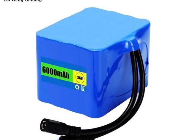 36V 6.0Ah 10S2P 18650 Li-ion battery for high-capacity energy storage.