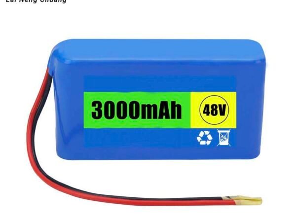 48V 3.0Ah 13S1P 18650 Li-ion battery for high-power systems.