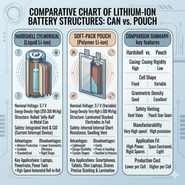 Liquid Lithium-ion vs Li-polymer Battery: Key Differences & Which to Choose​