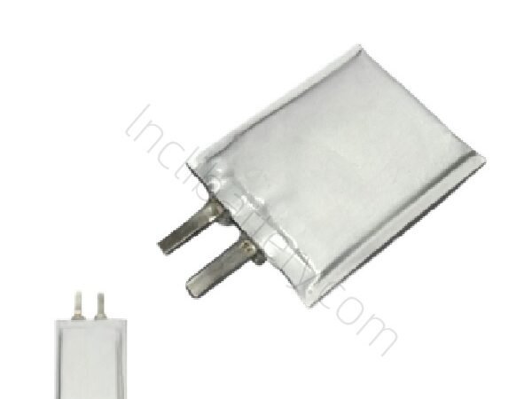 Ultra-thin 3.7V 12mAh LiPo battery used in smart cards and IoT devices