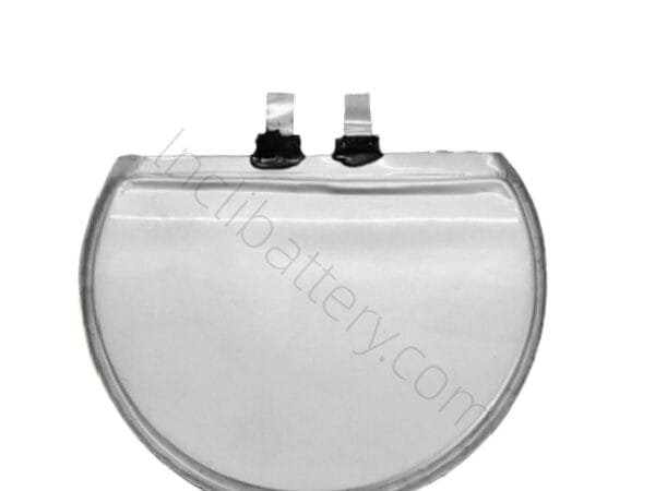 3.7V 1500mAh 755040 semi-cylindrical LiPo battery for compact electronic devices