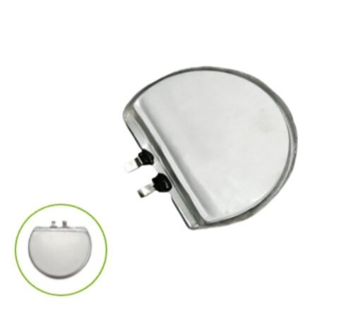 Custom shaped LiPo battery pack for wearable devices and compact electronics