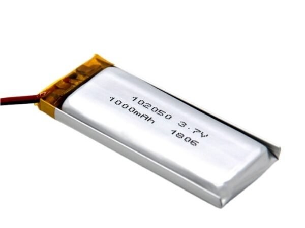 3.7V 1000mAh 102050 LiPo Battery for GPS and IoT Devices