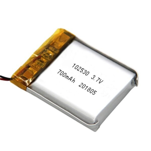 3.7V 700mAh 102530 lithium polymer battery for wearable electronics