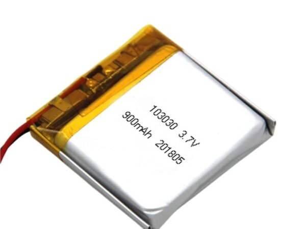 3.7V 900mAh 103030 LiPo battery for LED lighting devices