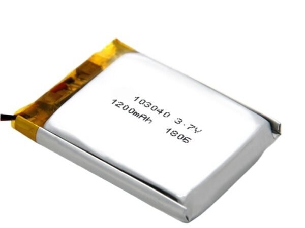 3.7V 1200mAh 103040 lithium polymer battery for Bluetooth audio devices