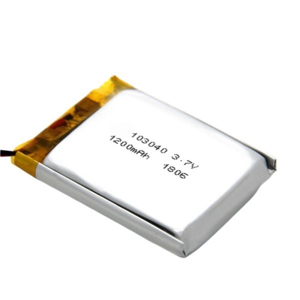 3.7V 1200mAh 103040 lithium polymer battery for Bluetooth audio devices