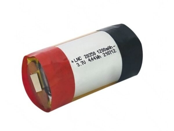 3.7V 1200mAh cylindrical lithium polymer battery LNC20350