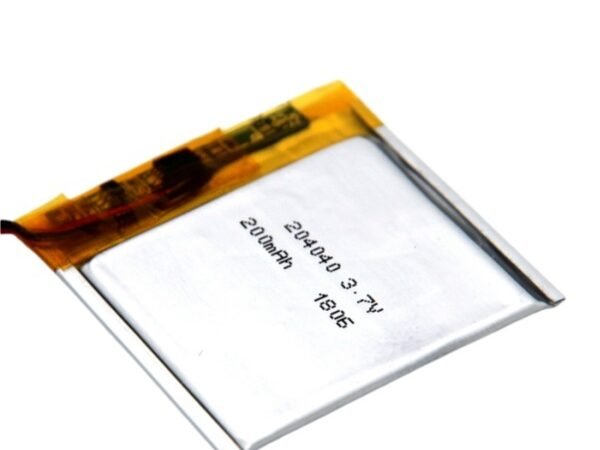 3.7V 200mAh 204040 lithium polymer battery for mini electronic devices