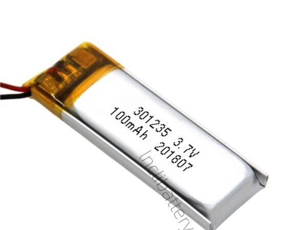 3.7V 100mAh 301235 lithium polymer battery for mini Bluetooth devices
