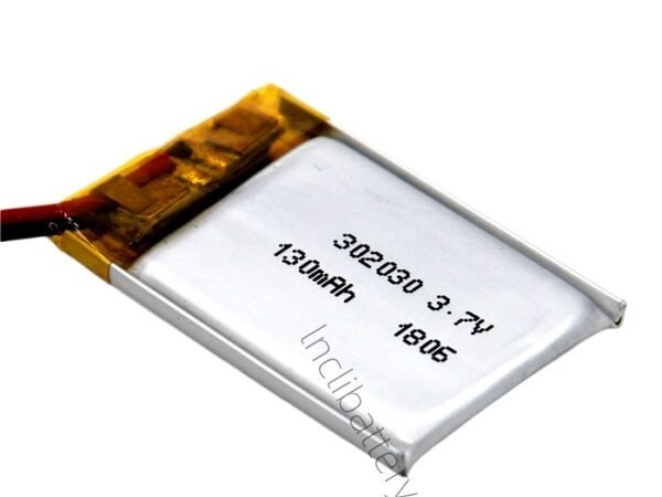 302030 130mAh Li-polymer battery