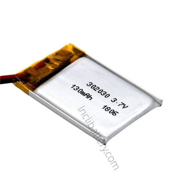 302030 130mAh Li-polymer battery
