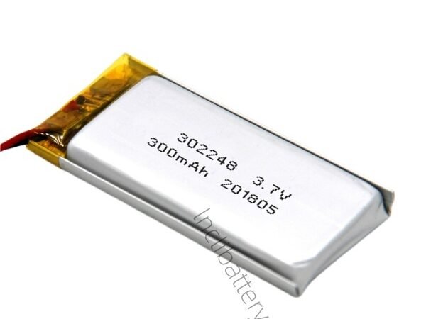 302248 300mAh Li-polymer battery