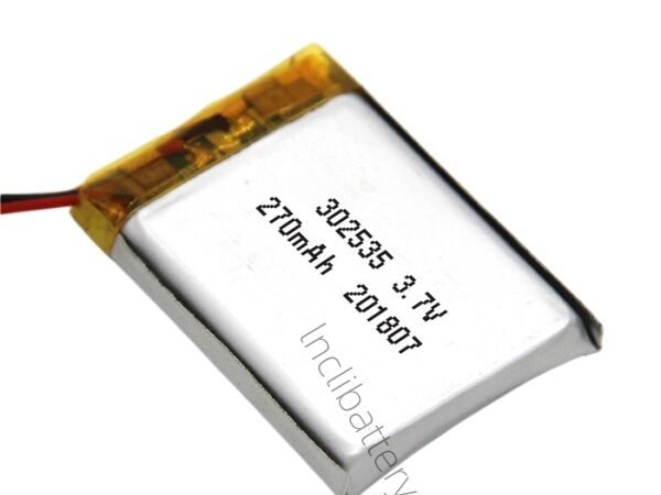 302535 270mAh Li-polymer battery